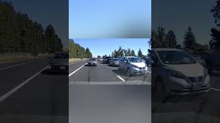 THIS GUY Actually Fell Asleep In Traffic | Took Him Awhile To Wake Up #shortvideo
