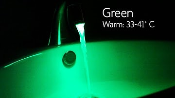 FlowGlow - LED Faucet shows Water Temperature