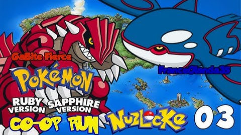 Pokemon Ruby & Sapphire Nuzlocke Co-Op Run #003: Rival Battle + New Pokemon