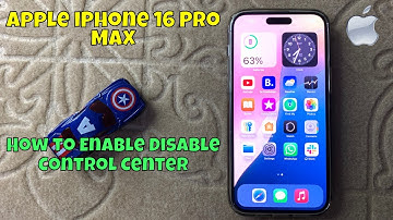 How to Enable Disable Control Center On iPhone 16 Pro Max Lock Screen {Quick & Easy}