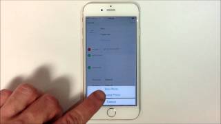 How to Add a Picture to a Contact - iPhone 6