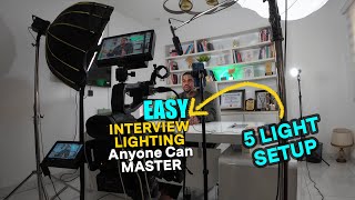 5 Light Interview Setup Everyone Gets Wrong