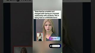 💵💔Teacher held on $150K bond Investigation ongoing More victims possible😔#viral #money #sad #shorts