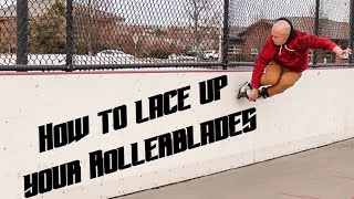 How to tie up your skates for Aggressive inline: How Tight How Loose