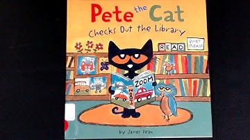 "Pete the Cat Checks Out the Library" presented by @MrsSewellsStorytime