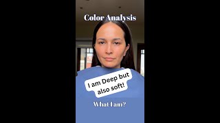 Color Analysis real skin | blended season | deep winter or soft summer | Deep summer or soft winter screenshot 4