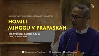 Homili Minggu V Prapaskah - Rm. Kuntoro, SJ (Sabtu, 25 Maret 2023, 16.30 WIB)
