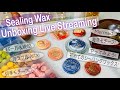 【Sealing wax/シーリングワックス】沼確定⁉️開封&お試し❣️Let's unboxing & try❣️✨