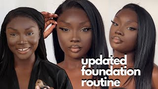 BELOVED LET ME SHOW YOU HOW I BECOME A CHOCOLATE DARLING ! A WHOLE FOUNDATION ROUTINE