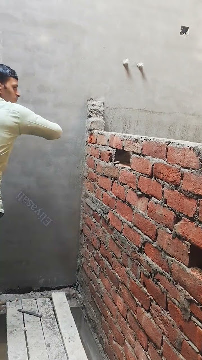 wall removing work #construction #wallcoverings #plasterdesign #satisfying #plasterwall
