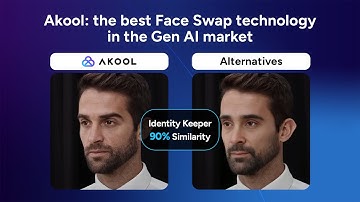 Akool: the best Face Swap technology in the Gen AI market