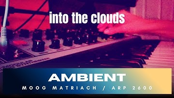 Into the clouds // AMBIENT | Moog Matriach + Behringer Arp 2600 + Sequential PRO 3 + Soma Cosmos
