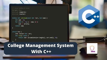 College Management System With C++ | C++ Projects