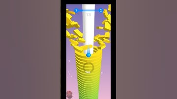 Stack Ball Gameplay – Breaking Through Every Level1 #shorts #stackball