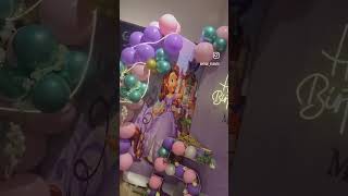 Sofia the First princess theme Birthday decor by @Hyde_event #trending #shorts