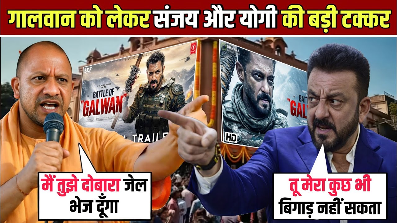 I’ll Send You Back To Jail! | Yogi Adityanath Warns Sanjay Dutt Over Salman Khan’s Galwan Movie! 😱
