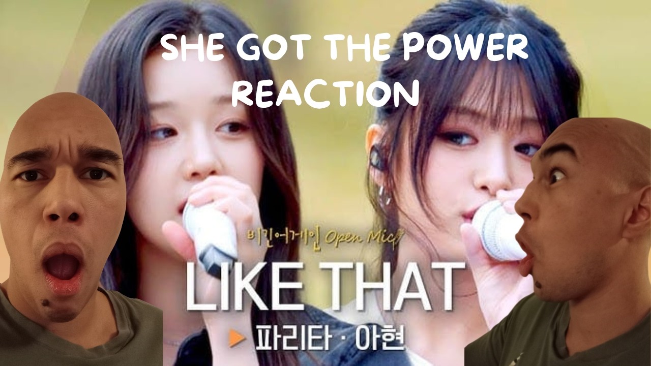 OG KPOP REACTS TO AHYEON AND PHARITA OPEN MIC AT BEGIN AGAIN - LIKE THAT