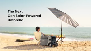 Anker Solix Solar-Powered Umbrella Power And Shade, Perfectly Combined