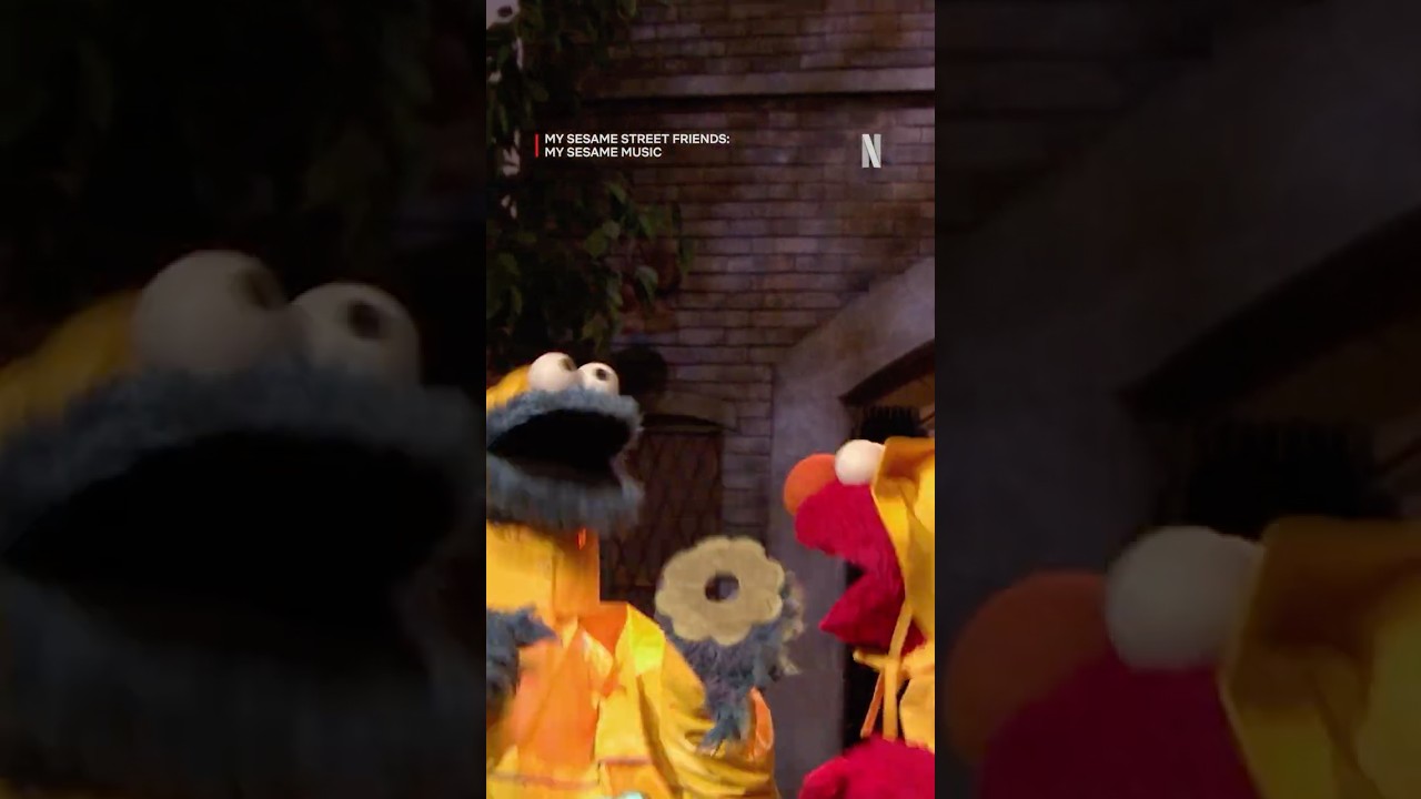 Cloudy with a chance of cookies! My Sesame Street Friends: My Sesame Music, now playing on Netflix!