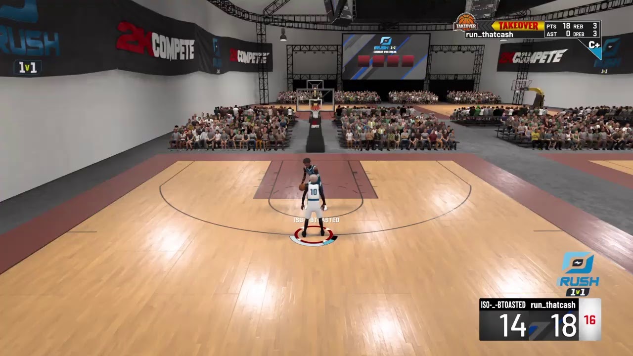 1v1 Rush EVENT NBA 2K20! BEST offensive threat DOMANATING 1V1 RUSH NBA