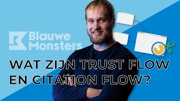 Wat zijn Trust Flow (TF) en Citation Flow (CF)? - Blauwe Monsters