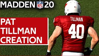 Madden 20 how to create ss pat tillman arizona cardinals ps4 xbox 1 pc
he started his college career as a linebacker for state university in
1994, wh...