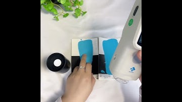 How to use CR9 color reader colorimeter