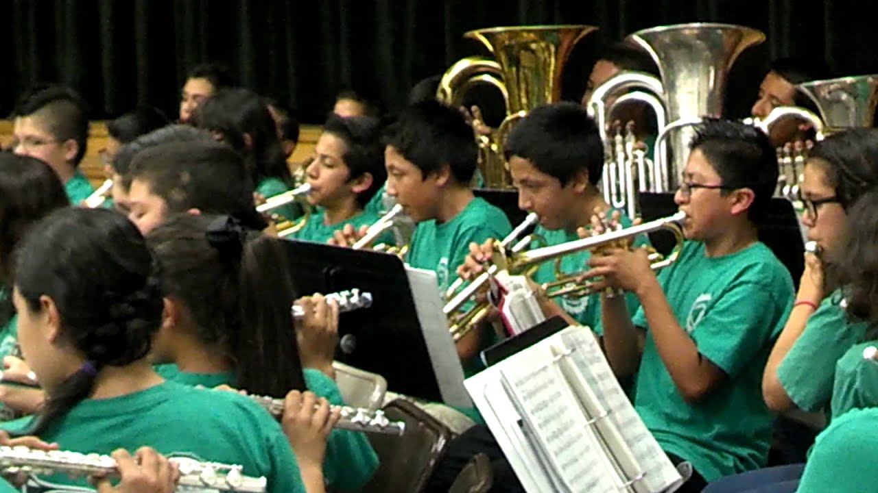 North park middle school band 2013 YouTube