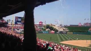 Albert Pujols' First Home Run as an Angel - vs. Blue Jays 5/6/12