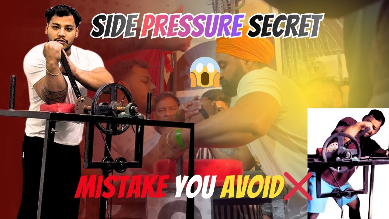 NOBODY Can Beat This ARM WRESTLING TECHNIQUE! 🔥 | Side Pressure Training with | Pro Tips ⚡