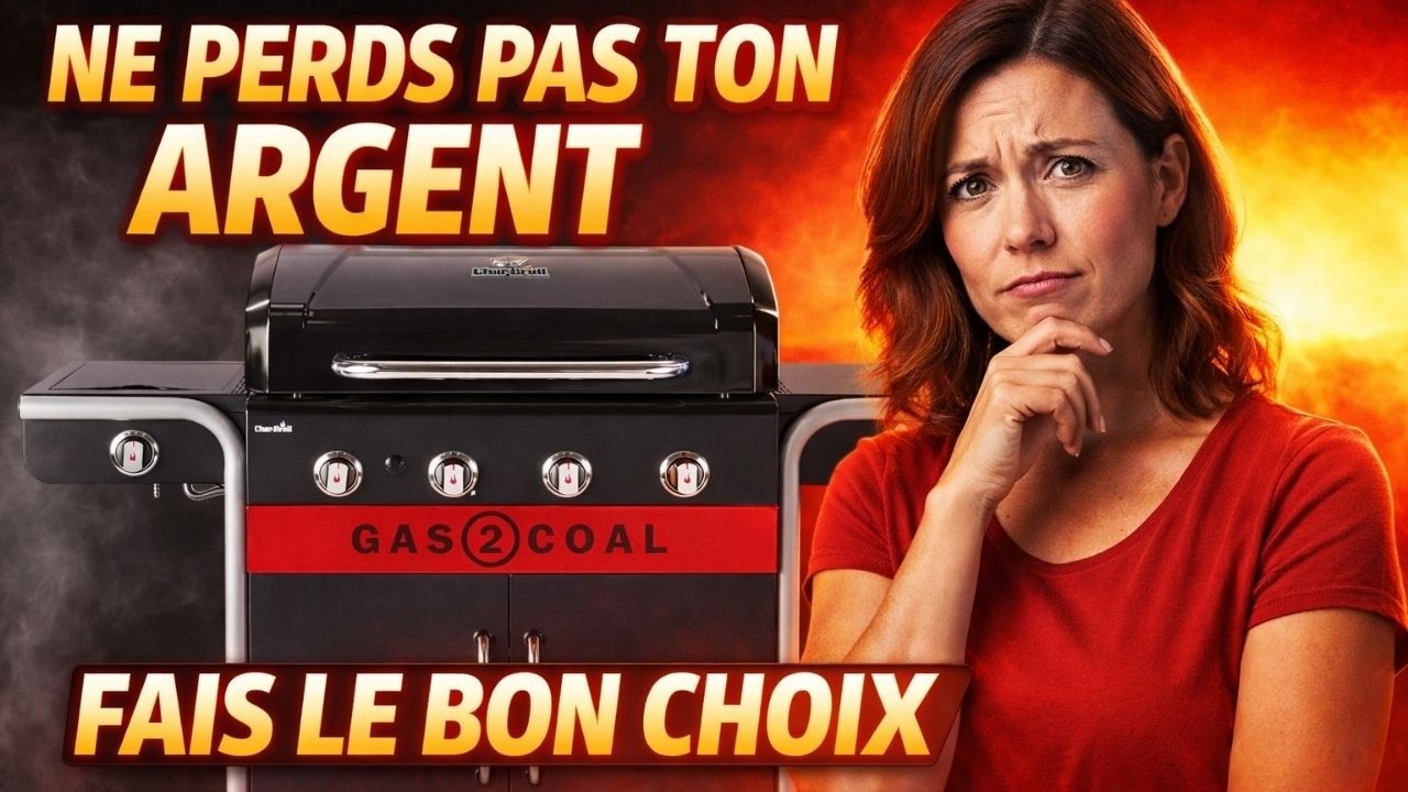 TOP 5 Barbecues Charbon & Hybrides 2026 – Lequel Choisir Sans Se Tromper ?