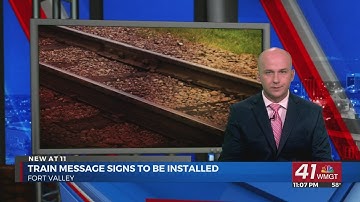 ‘Trains Blocking Roadway’ message boards to be installed in Fort Valley