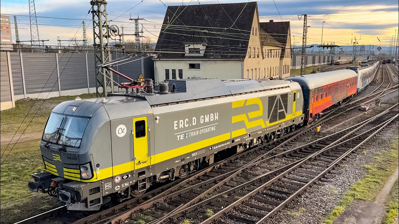 🇨🇭🇩🇪 Buntes, Neues und Seltenes im Einsatz: 🚂 Zugsichtungen rund um den Jahreswechsel 2024/2025 🎆