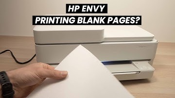 How to Fix HP Envy Printer Printing Blank Pages