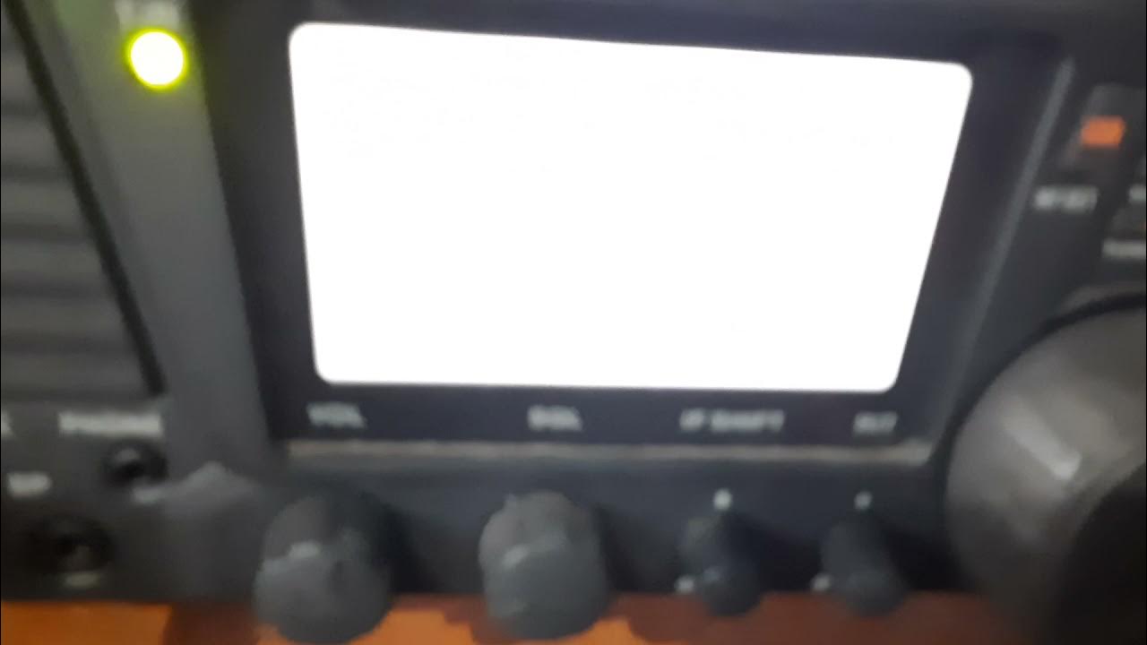 ALINCO DX SR8T Transceiver 20 MTR Test.. YouTube