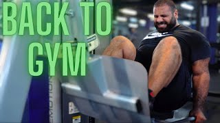 Levan&#39;s Firs Leg Workout In A Long Time