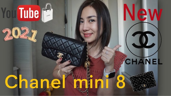 Review Unboxing Chanel Mini8 lambskin แกะกล่อง รีวิว ซื้อดีมั้ย 