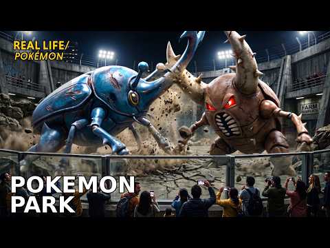 Real Life Pokémon Park: What If Pokémon Existed in Real Life ? - Bug Type (Reimagined With AI)