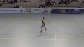 Beatriz Pavão Silva - Torneio Brasileiro de Patinação Artística 2017 - Solo Dance - Skater March