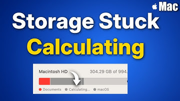 Mac-opslag blijft te lang hangen bij berekenen: oplossen