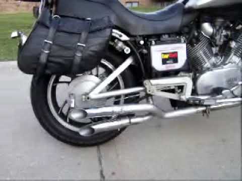 1982 Yamaha Virago Custom Exhaust Youtube