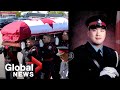 Andrew hong funeral toronto police constable remembered as bright light  full