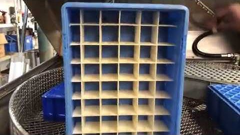 Rotary Type Bin / Crate Washing machine