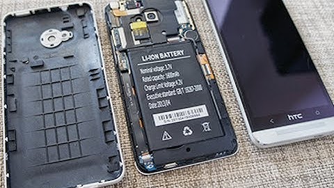 HDC One / iHDC One (Replica) - Removing the backcover / Full access to the battery & SD memorycard