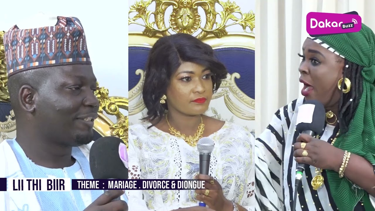 Mariage, Divorce et Diongué: Chaud Débat entre Mbodia Mbaye et Ahmed Cissé