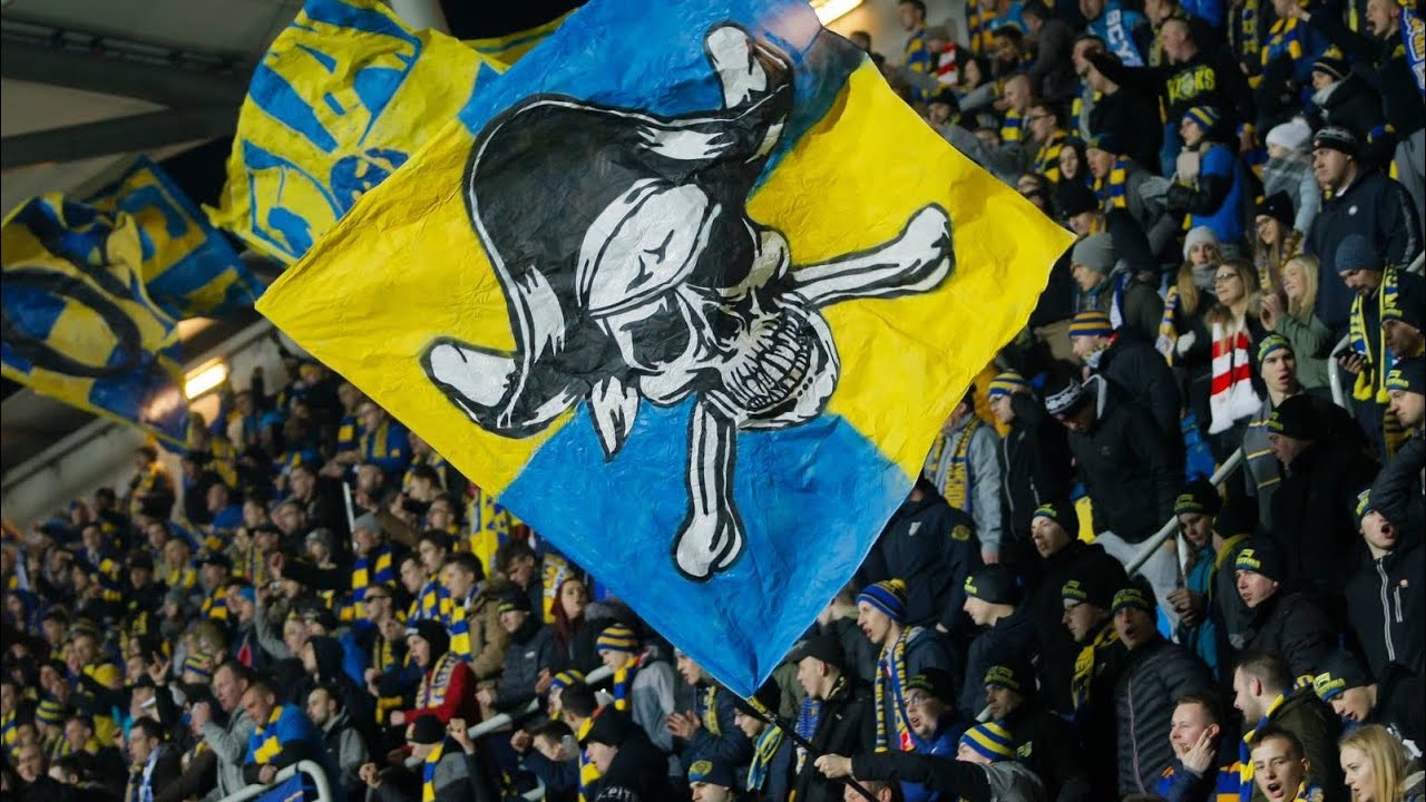 ARKA GDYNIA- Legia Warszawa (9.03.2019) *Kibice|Doping*