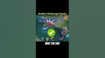 Dyrttho 1Hit Damage Tutorial Mobile legends #ml2b #tutorial #dyrroth #mobilelegends #mlbb