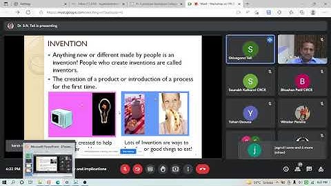 Fr. CRCE IIC 4.0 - Workshop on Intellectual Property Rights (IPRs) and IP Management for Startup