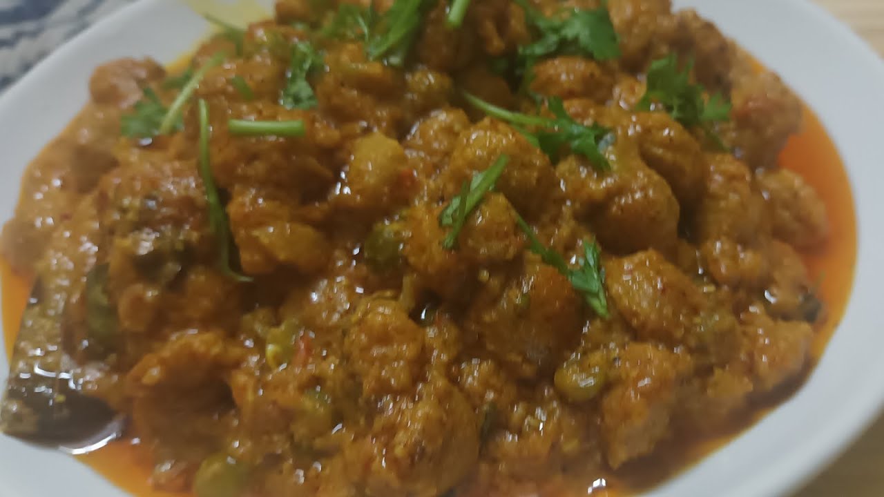 RESTAURANT STYLE SOYABEAN GRAVY RECIPE MAZEDAR SOYABEAN KI SABZI