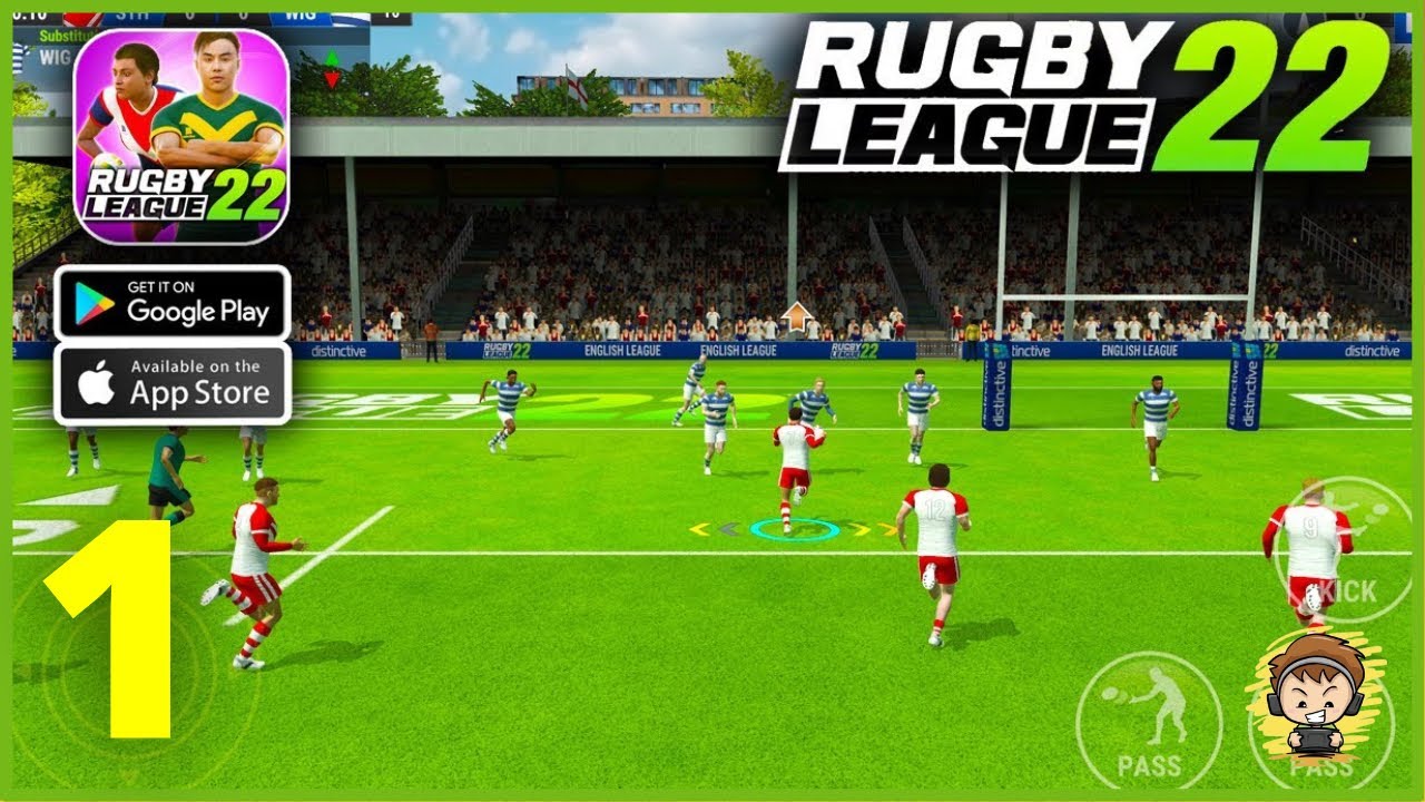 Rugby League 22 Gameplay Walkthrough Part 1 - (Android, iOS)